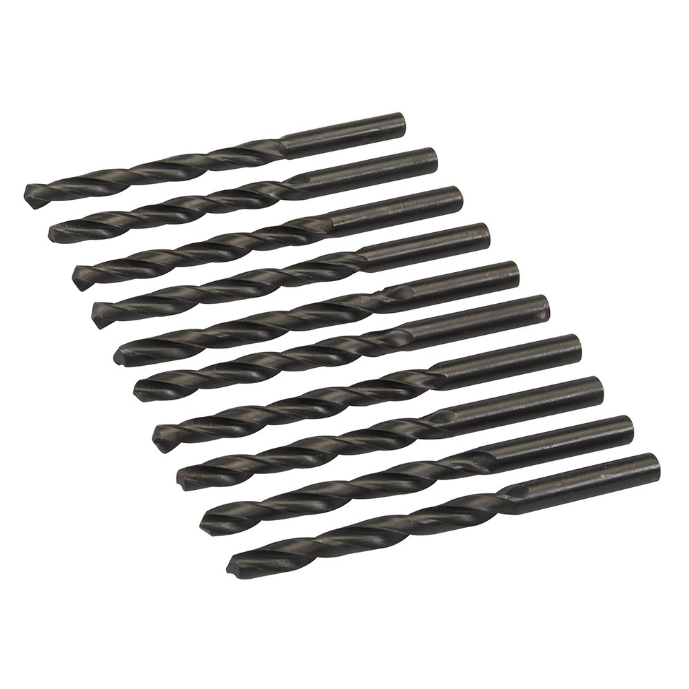 Silverline 590586 Metric HSS-R Jobber Bits 10pk 8.0 mm