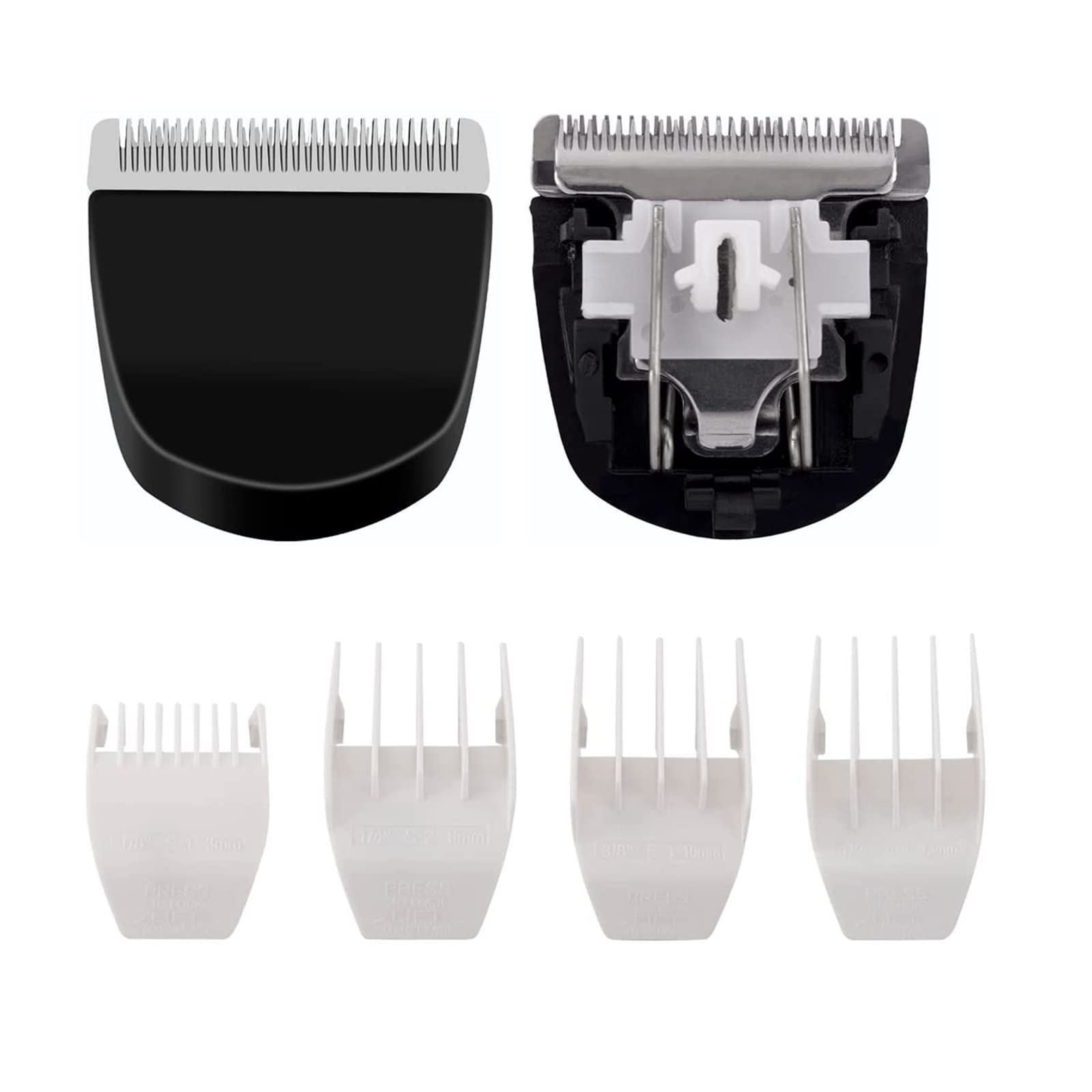 Photo 1 of 2 Pack Professional Peanut Clipper/Trimmer Snap On Replacement Blades #2068-300 - Compatible with Wahl Peanut Hair Clipper/Trimmer, Black