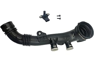 OKAY MOTOR Air Duct Intake Boot Hose Intercooler Rear Pipe for 2007-2013 BMW 335i xDrive 335is 335xi N54 E90 E92 E93 3.0L 13-71-7-590-306