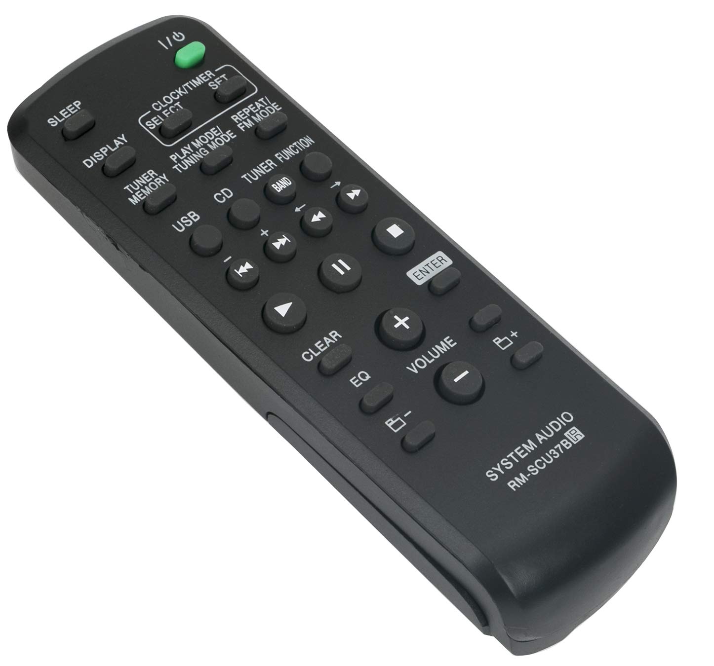 VINABTY RM-SCU37B Replacement Remote Control Fit for Sony Home Audio System CMT-EH25 CMT-FX205 MHC-ESX6 CMT-FX200 CMT-FX205