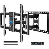 Mounting Dream TV Wall Mount TV Bracket for Most 42-90 Inch TV, Pre-Assembled Full Motion TV Mount with Articulating Arms, Max VESA 800x400mm 132 lbs. Loading, Fits 16", 18", 24" Studs, MD2298-XL