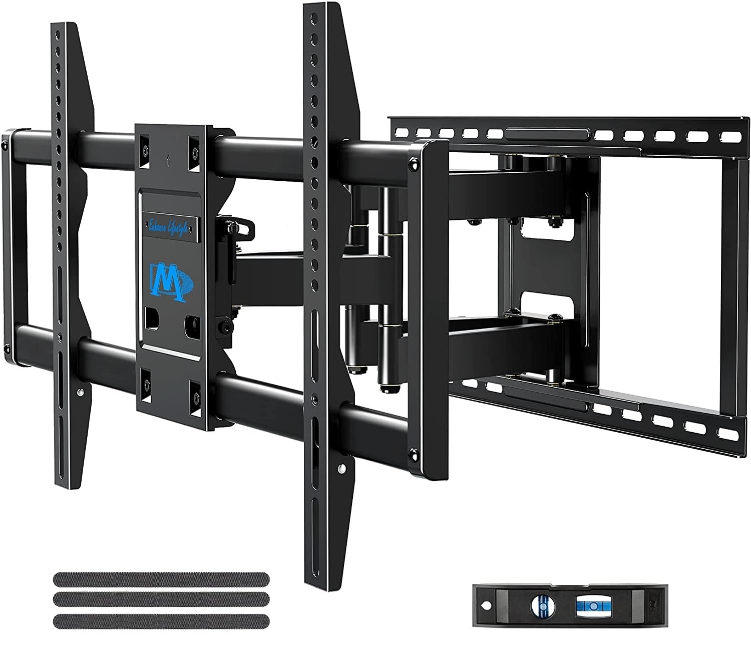 Mounting Dream TV Wall Mount TV Bracket for Most 42-90 Inch TV, Pre-Assembled Full Motion TV Mount with Articulating Arms, Max VESA 800x400mm 132 lbs. Loading, Fits 16", 18", 24" Studs, MD2298-XL Image