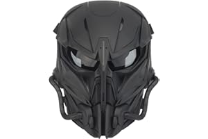 Aifordge Tactical Airsoft Mask Nerf Rival Mask with UV400 Protection Punisher Mask for Nerf Wars N-Strike Elite Games Rival and Sports Protection