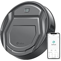 Lefant Robot Vacuums, 2200Pa Smart Vacuum Robot, 120 Min Runtime, WiFi/App/Alexa Control, Anti-Collision/Drop Sensor, 11 * 11