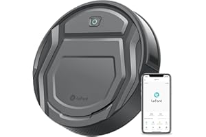 Lefant Robot Vacuum Cleaner, 2200Pa Powerful Suction, Auto-Recharge, 6D Collision Sensor, Small Body High Coverage, Work with