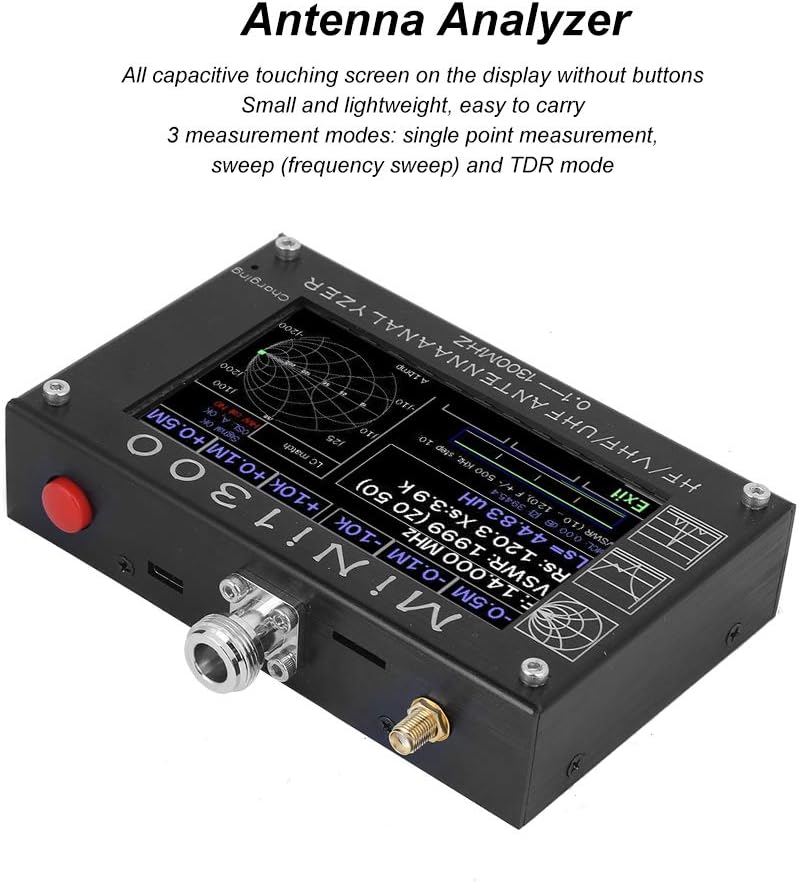 Portable Vector Networks Analyzer Antenna Test Equipment 0.1â€‘1300Mhz