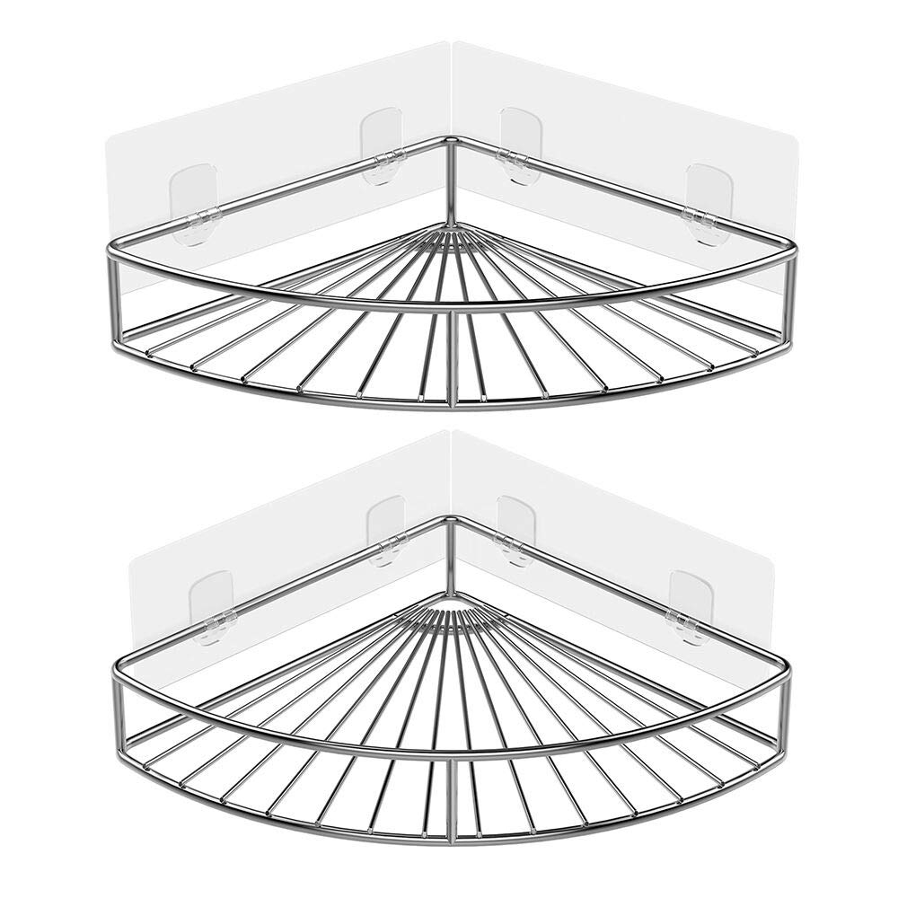 Best no drill shower shelf