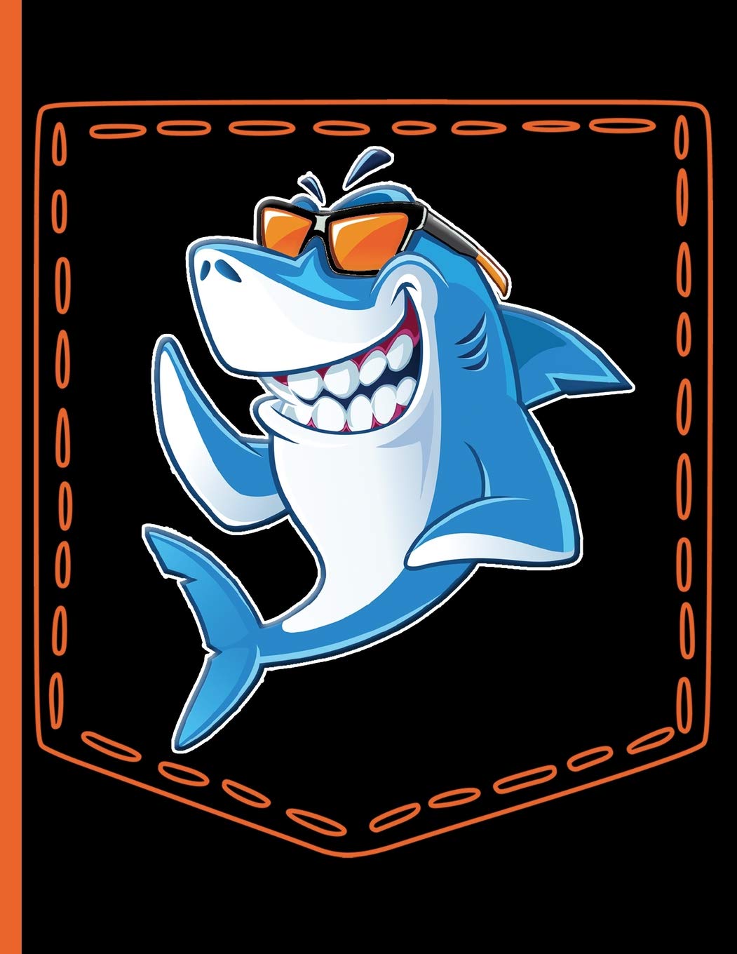 shark wearing sunglasses