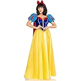 Leg Avenue Women 3 Pc Royal Snow Princess Costume With Headband and Cape