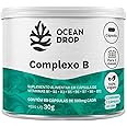 Complexo B 8 Vitaminas B12 B9 B6 Biotina B6 B5 B3 Ocean Drop