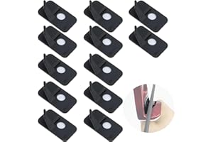 12 Pack Arrow Rest, Right Hand Archery Arrows Rest Plastic Adhesive Archery Arrow Support for Right Hand Compound Recurve Bow