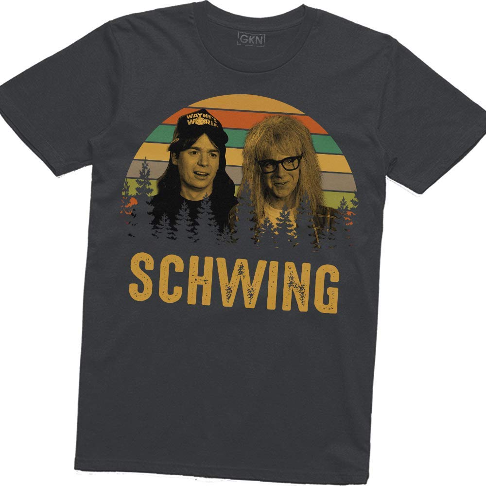 wayne's world t shirt vintage