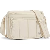 YUWEIUS Puffer Crossbody Bags for Women, Lightweight Nylon Quilted Purse | Shoulder Travel Purses Handbags with Adjustable Strap, Water-resistant, Compact Size for Phone, Daily Shopping Use