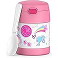 THERMOS 290mL Stainless Steel Licensed FUNtainer® Food Jar, Barbie, 10 oz