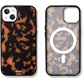 Sonix Case for iPhone 15 Plus, iPhone 14 Plus | Compatible with MagSafe | 10ft Drop Tested | Tortoiseshell | Brown Tort