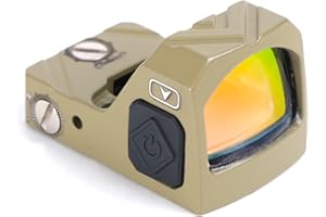 BRAVARY UL2 Red Dot Sight 1x22mm 3 MOA Reticle (RMR Pistol Cut) Reflex Pistol Sight 20mm Picatinny Mount Included