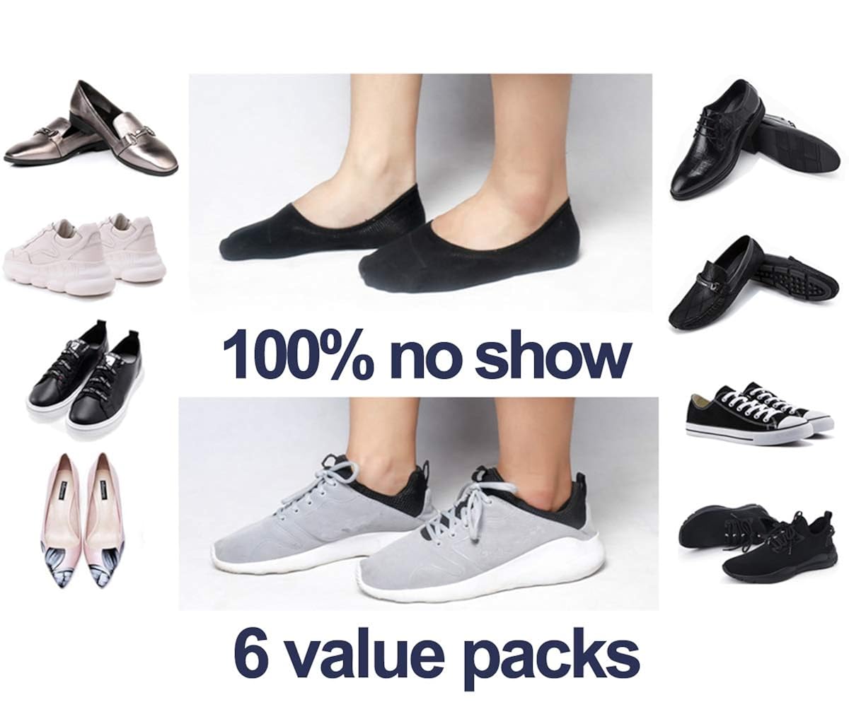 Low Cut Invisible Cotton Loafer Socks 