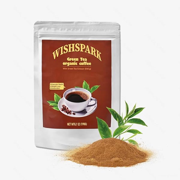 GREEN TEA ORGANIC COFFEE – WITH ARABICA COFFEE,...