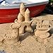 Miniature Fairy Garden Sandcastle Sculptures, Set of 3