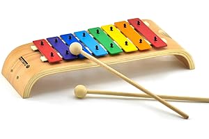 MUSICUBE Xylophone for Kids Wood Xylophone with Mallets Orff Music Instrument for Educational& Preschool Learning Baby Percussion Kit with Professional Tuning for Toddlers Gift Choice for Children age