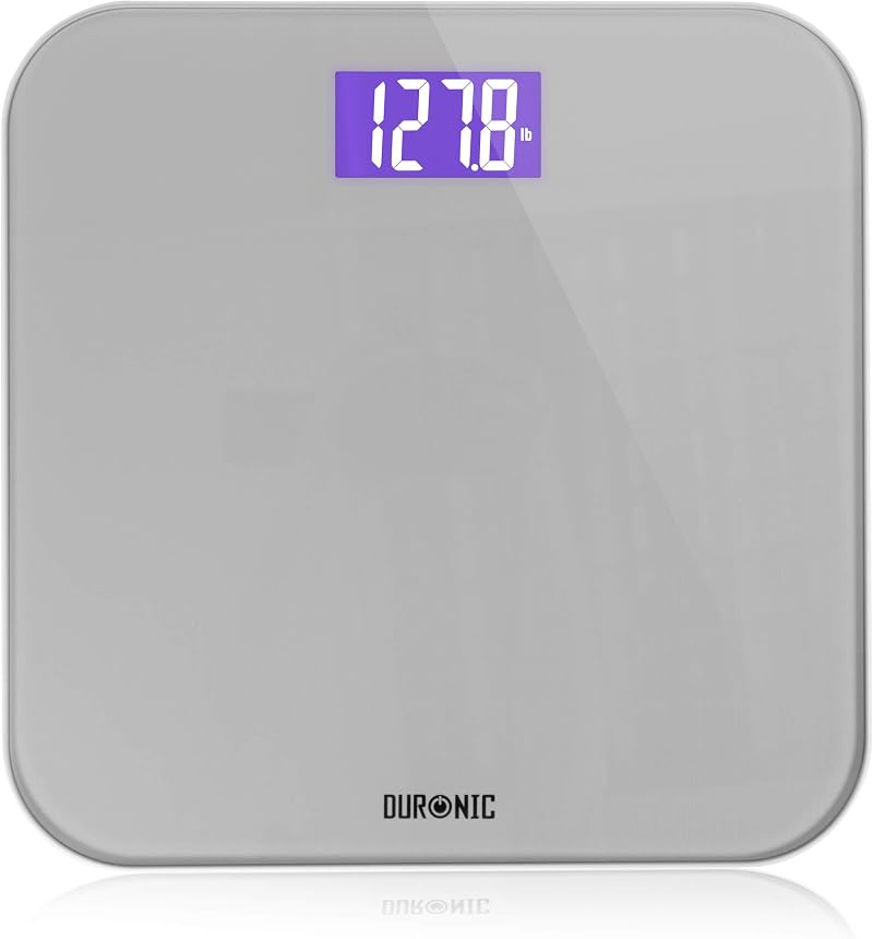 Duronic BS603 Digital Bathroom Scales with LCD Display 180kg Capacity