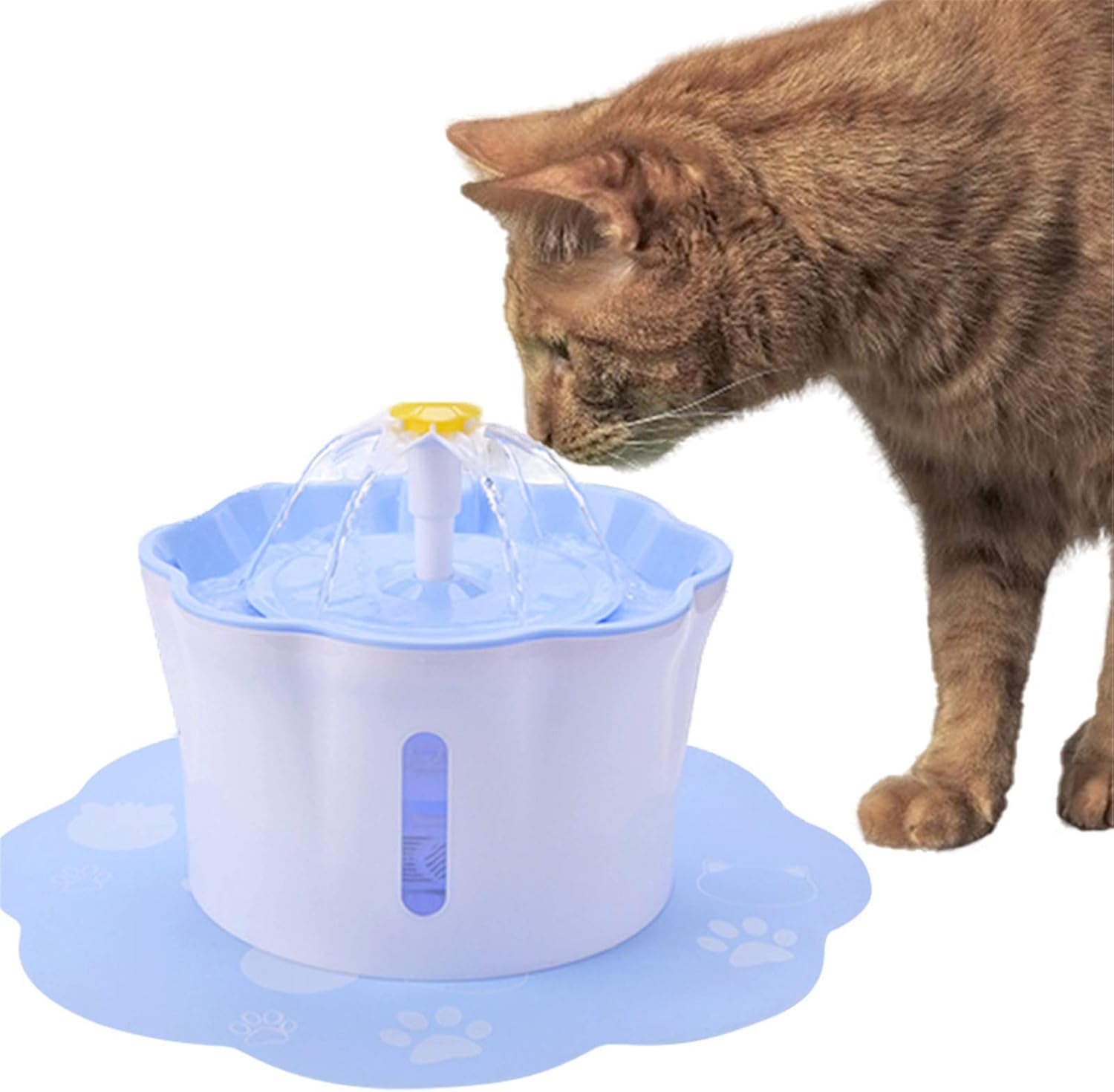 HWZZ Cat Drinking Fountain, 2.6L UltraQuiet Drinking