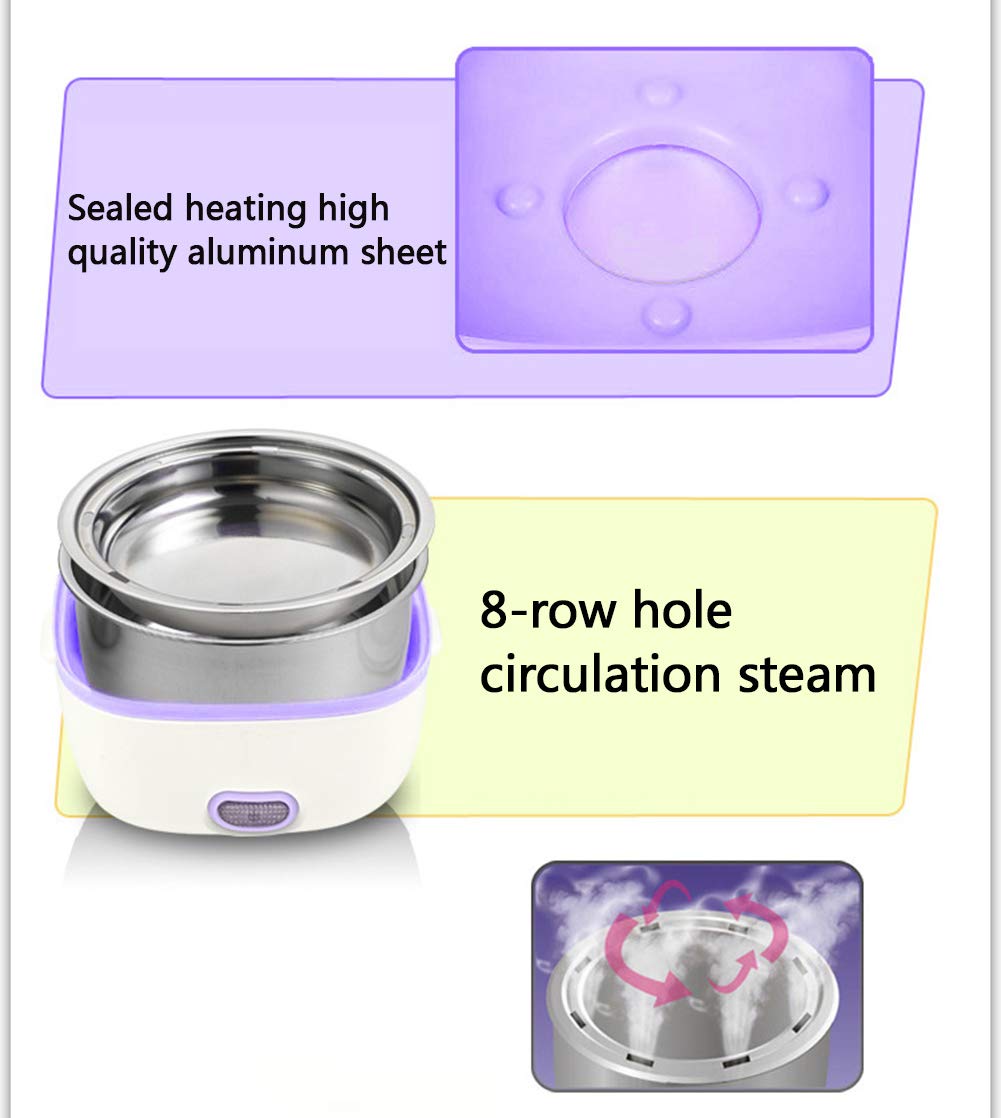 Fiambrera Electrica 220V Portátiles Bandeja Extraíble Acero ...