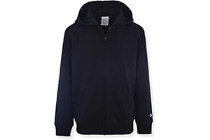 Champion Boys Zip Front Fleece Hoodie Sweatshirt for Kids