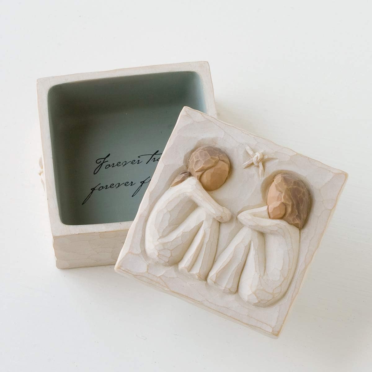 Willow Tree Friendship, Sculpted Hand-Painted Keepsake Box: Home & Kitchen