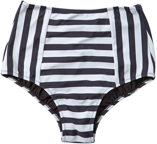 Amazon ピーチ ジョン ビキニ ハイウエストスイムビキニ レディース ボーダーbk 日本 M 日本サイズm相当 ビキニ セパレーツ 通販