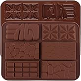EPYHREHM Deep Break Apart Silicone Chocolate Molds For Chocolate Energy Bars
