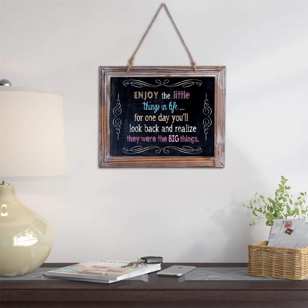 Set of 3 Wood ChalkBoard Blackboard Memo Message Board For Wedding