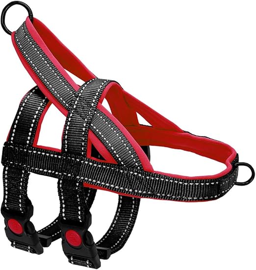 Beirui No Pull Escape Proof Dog Harness for Small Medium