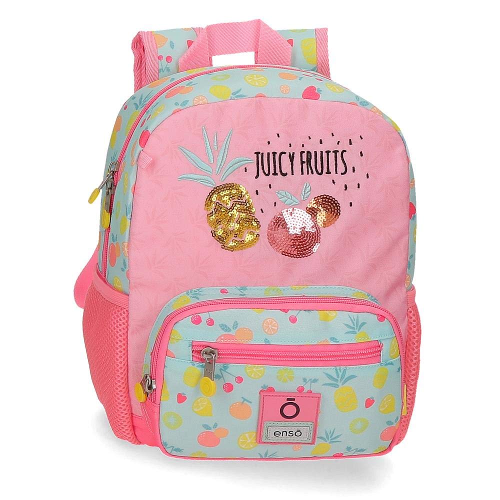 Enso Juicy Fruits Small Walking Backpack Multicoloured 23x28x10 cms Polyester