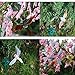 SAGUARO Pack of 3 Solar/Battery Powered Flying Wobble Fluttering Hummingbird Bird for Garden Yard Plants Flowers Patio Landscape Outside Decor Color Random