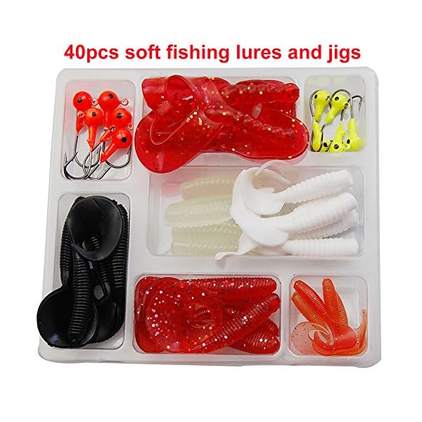 Shaddock-Fishing-110-Piece-Fishing-Lures-Tackle-Kit-Soft-Crappie-Tube-Jigs-Jig-Lead-Heads-Hooks-Fish-Bass-Fishing-Gear-Lures-Kit-Set