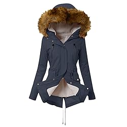 Womens Tops Winter Coat Womens Warm Sweater Hooded