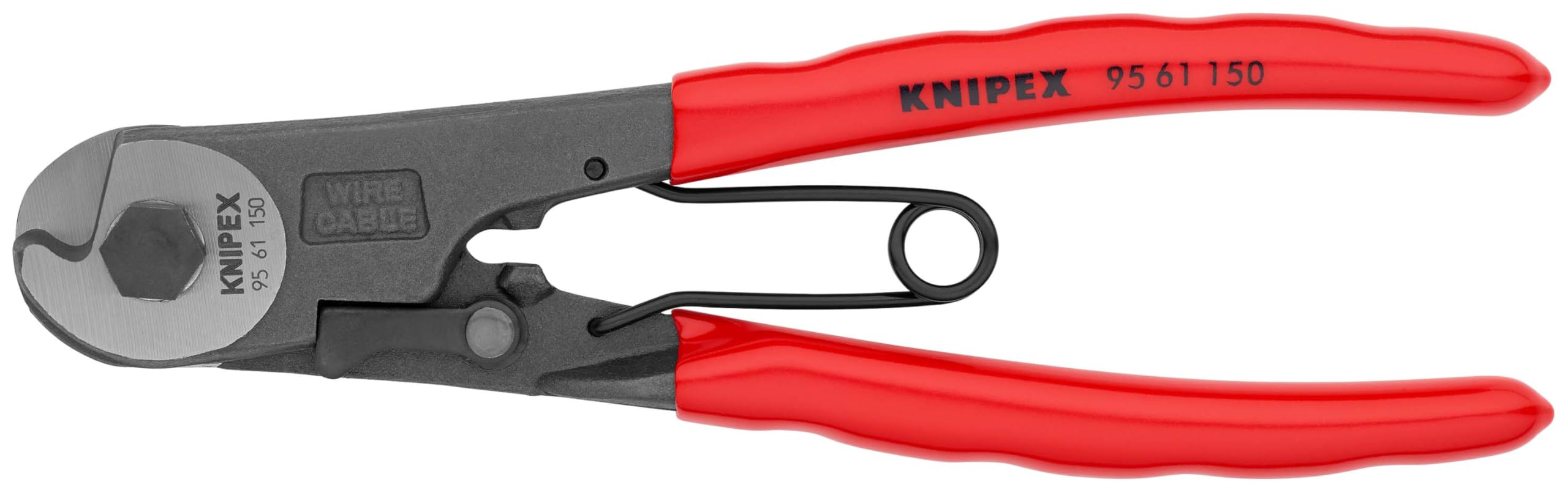 KNIPEX Bowden Cable Cutter with Plastic Coating 150 mm, 95 61 150