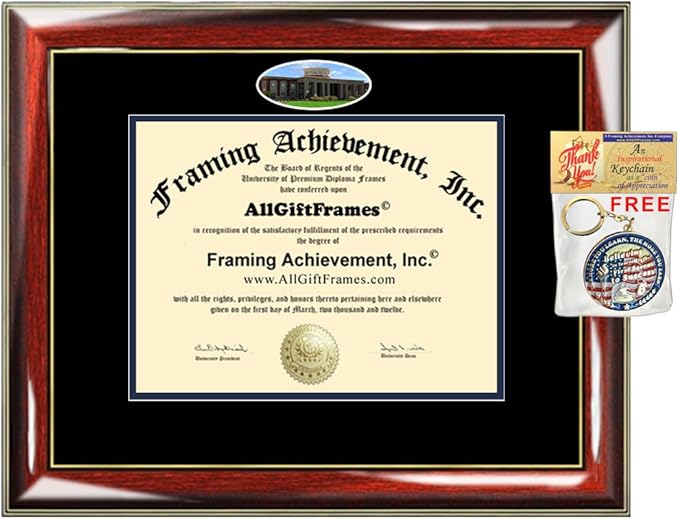 University of North Carolina Greensboro Diploma Frame UNCG