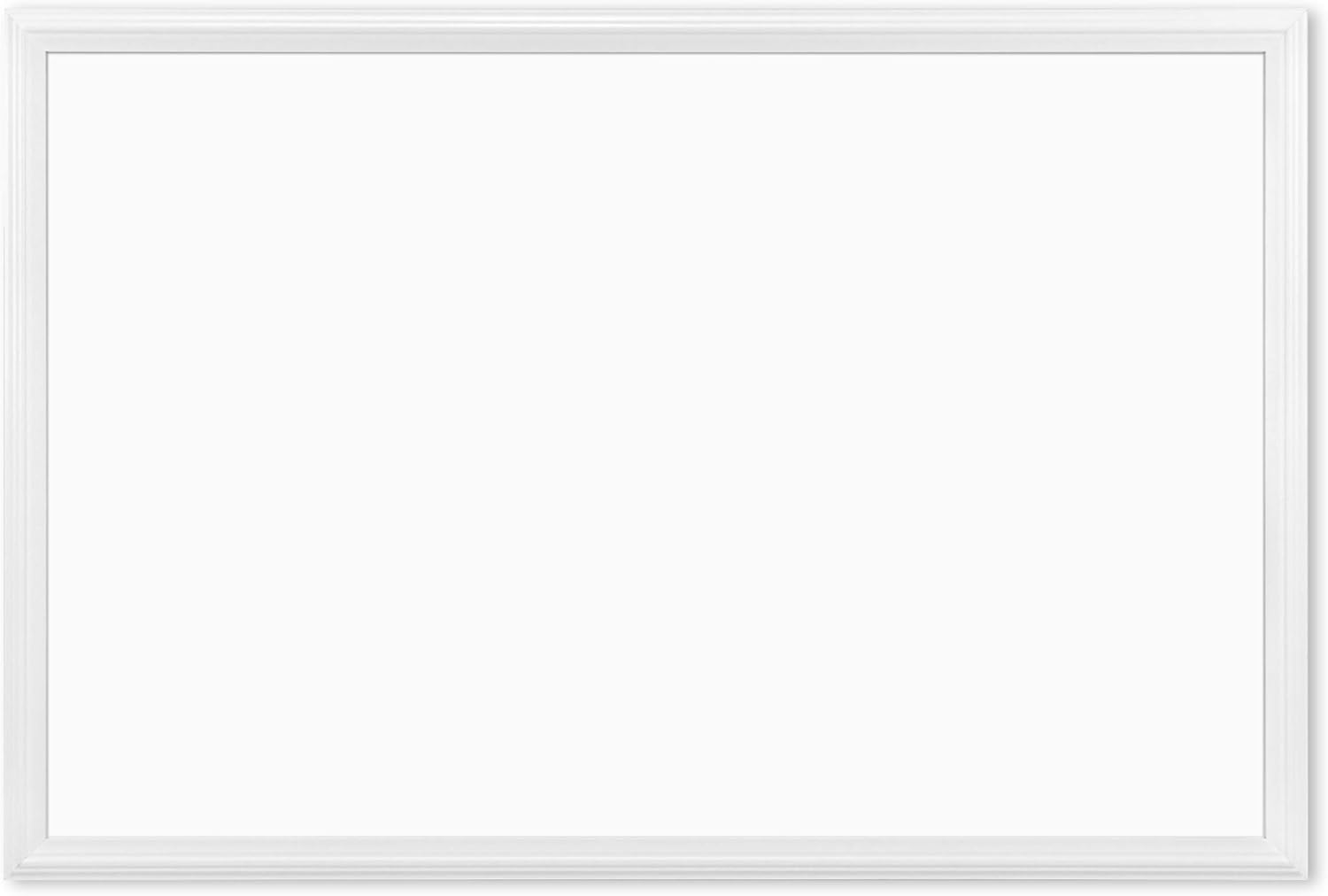U Brands Magnetic Dry Erase Board, 20 x 30 Inches, White Wood Frame (2071U00-01) : Office Products