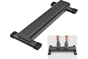 Kipika Versatile Calf Raise Bar - Heavy Duty Steel Standing Calf Raise Machine for Home Gym, Anti-Slip Design - Perfect for C