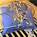 EVDAY Spider-Man Batman Captain America Iron-Man Transformers Bumblebee Superman 3D Cartoon Kids Bedding Including 1Duvet Cover,1Flat Sheet,2Pillowcases King Queen Full Twin Size