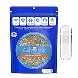 Capsuline Size 0 Empty Gelatin Capsules, Clear