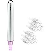 PIPM Microneedling Derma Pen With Cartridges 0.25mm,Beauty Using At Home Y81