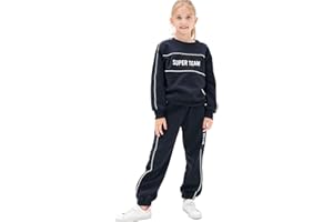 NATUST Boys Sweatsuits Sets 2 Piece Kids Pullover and Sweatpants Active Tracksuit Outfits