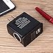 Vaiseke AC to DC Power Socket Adapter Converter 110~220V Mains to 12V Car Cigarette Lighter Socket Power Adapter Charger Household Cigarette Lighter, Dual USB Interface