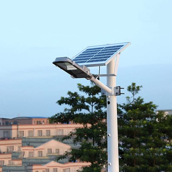 lampara exterior luz solar