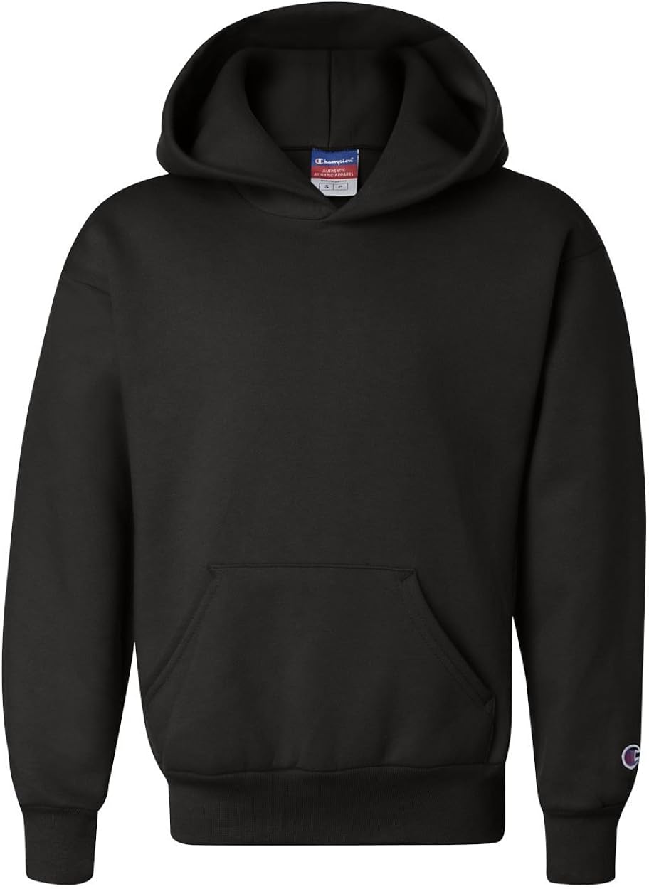 Champion Boys Boys' Big Powerblend Eco Fleece Pullover Hoodie: Clothing