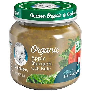 gerber spinach baby food