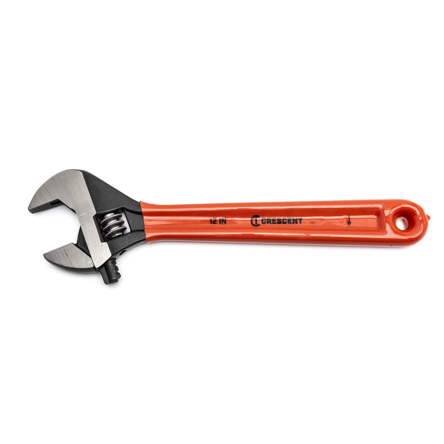 Crescent 8" Adjustable Black Oxide Cushion Grip Wrench - Carded - AT28CVS